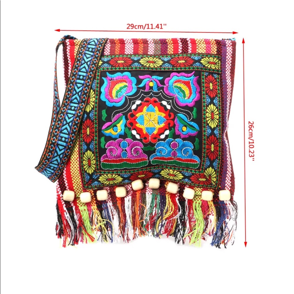 New Item✨ Embroidered Boho Bag 😍✨ - Picture 7 of 8